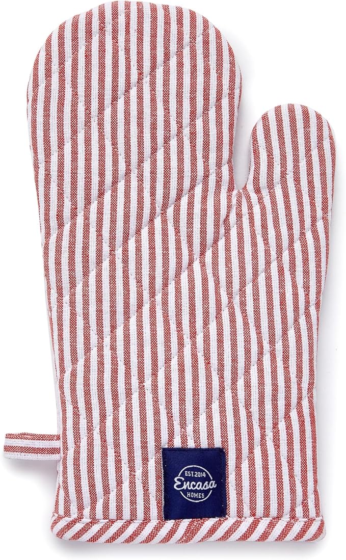 Encasa XO Long 12"x7" Oven Microwave Hand Gloves Mitts - Image 4