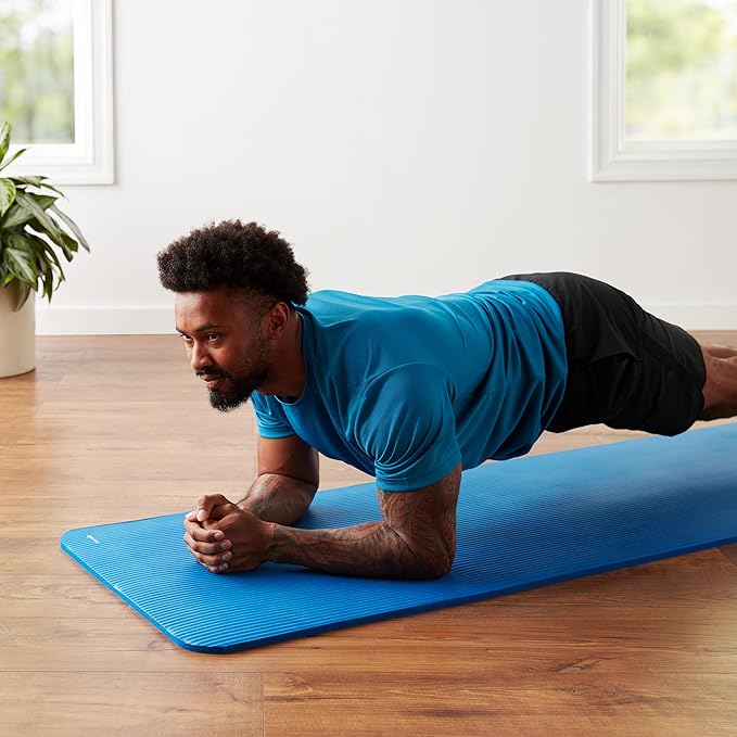 Amazon Basics Extra Thick Exercise Yoga Mat - Image 9