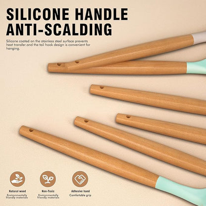 Silicone Cooking Utensils Set - Image 3