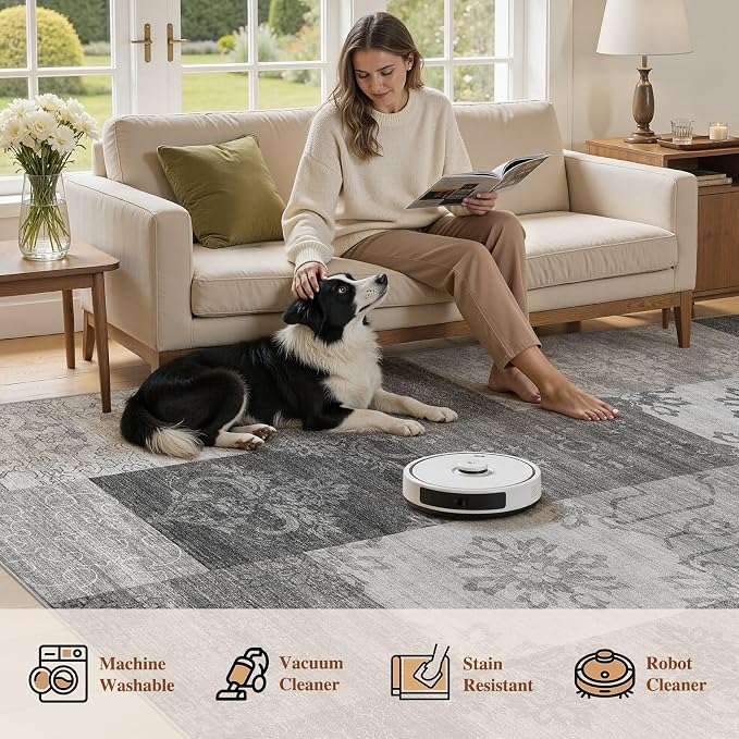 UERMEI 5x7 Area Rug for Living Room - Image 5