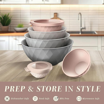COOK WITH COLOR Mixing Bowls with Lids - Image 2