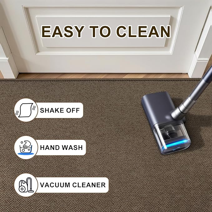 Ultra Thin Door Mat Indoor Entrance 36"x59", Low-Profile Indoor Door Mat - Image 5