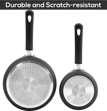 Utopia Kitchen Nonstick Stock Pot Saucepan Set - Image 4
