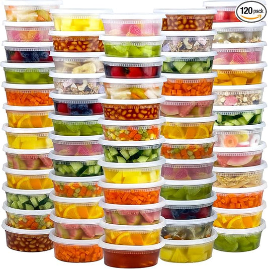 Dipoo 60 Sets Deli Containers by Dipoo