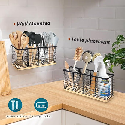 Suli Extra Large Kitchen Utensil Holder Countertop - Image 5