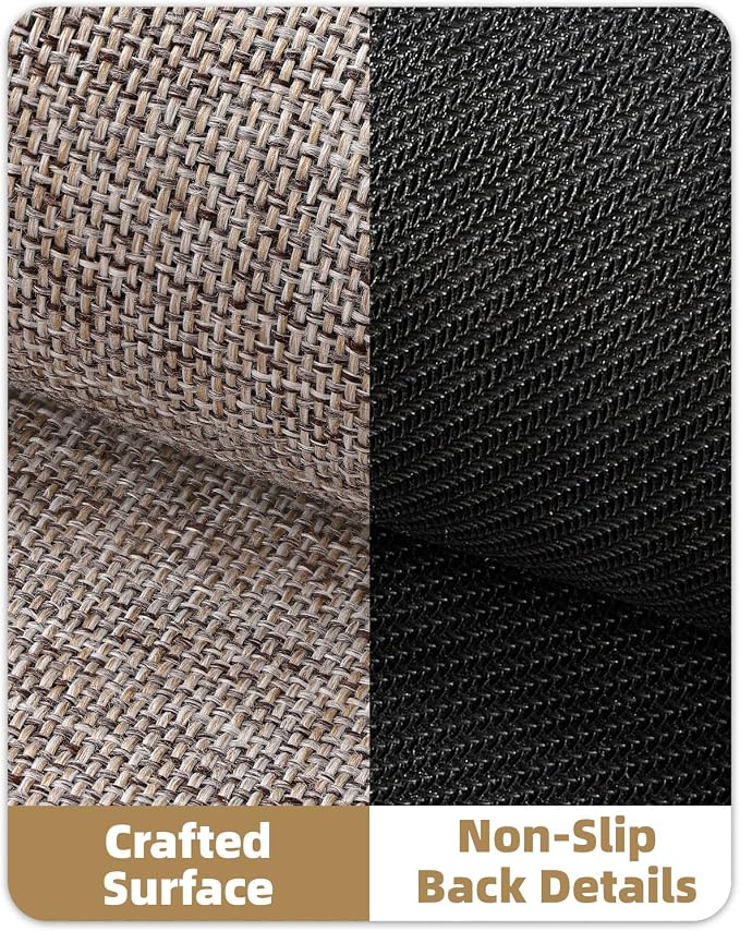 Color&Geometry Ultra Thin Indoor Door Mat 36"x56", Non Slip Rubber Backed Dirt - Image 6