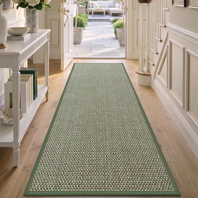 DEX Hallway Runner Rug 2x6, Non Slip Rubber Backing Inside Entryway Carpet - Image 7