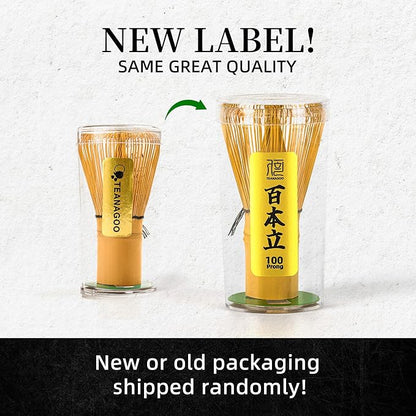 TEANAGOO Matcha Whisk Set, 6-PCS Traditional Starter Set, 100 Prongs Whisk - Image 8