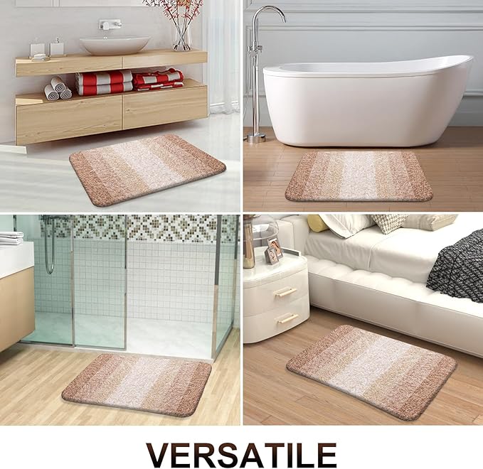 OLANLY Bathroom Rugs Mat 36x24, Extra Soft Absorbent Microfiber Bath Rugs - Image 6
