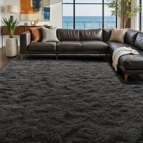8x10 Ft Extra Large Shag Rugs for Living Room, Ultra Soft Fluffy Furry Area - Image 2