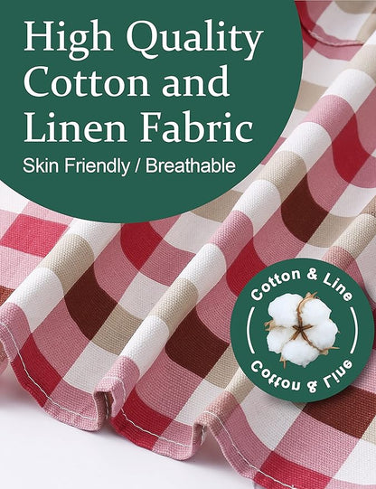 Cozy Adjustable Cross Back Aprons - Image 4
