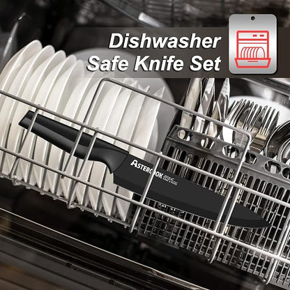 Knife Set, Astercook 21 Pieces Knife Sets - Image 7