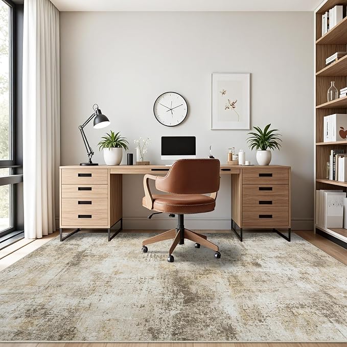 Area Rug Living Room Rugs: 5x7 Washable Rug - Image 3