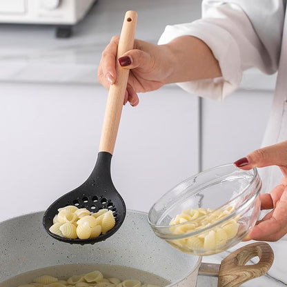 Country Kitchen Non Stick Silicone Utensil Set - Image 6