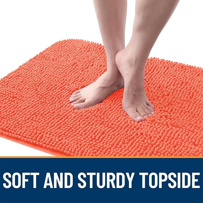 OLANLY Dog Door Mat for Muddy Paws 50x30, Absorbs Moisture and Dirt, Absorbent - Image 4
