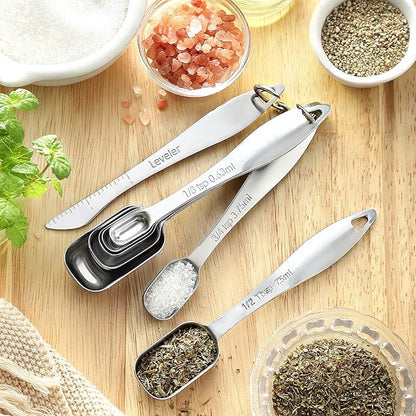 Spring Chef Stainless Steel Measuring Spoons Set of 13 - Image 5