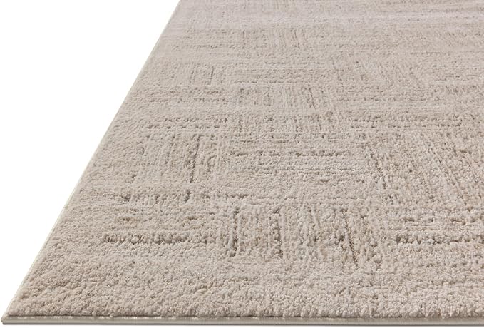 Loloi Amber Lewis Monty Collection MOT-01 Ivory/Taupe 2'-7" x 4', .50" Pile - Image 5