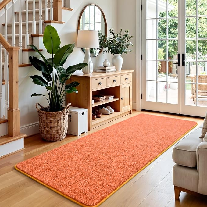 Keeko 2x6 Area Rugs for Living Room, Soft Modern Memory Foam Bedroom Rug - Image 2