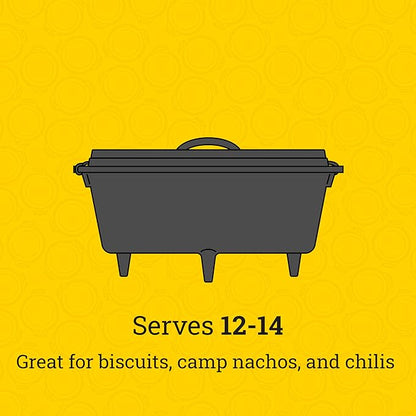 Lodge Boy Scouts of America Cast Iron Camp Dutch Oven, Pre-Seasoned - Image 6