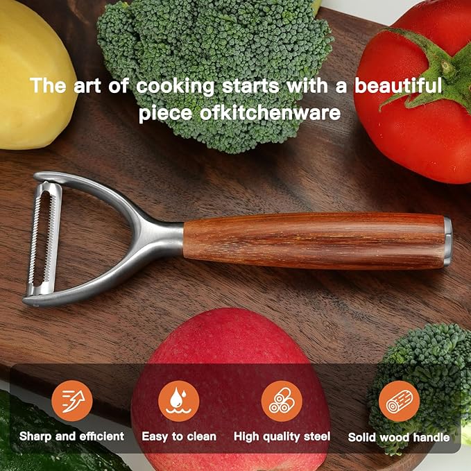 Serrated Blade Premium Y Type 304 Stainless Steel Multifunctional Kitchen - Image 5