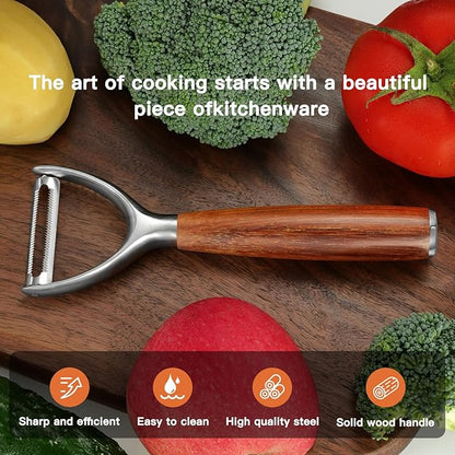 Serrated Blade Premium Y Type 304 Stainless Steel Multifunctional Kitchen - Image 5