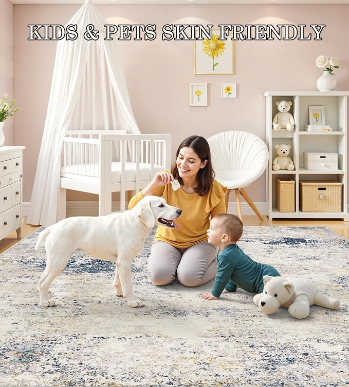 4x6 Washable Area Rugs - Image 7