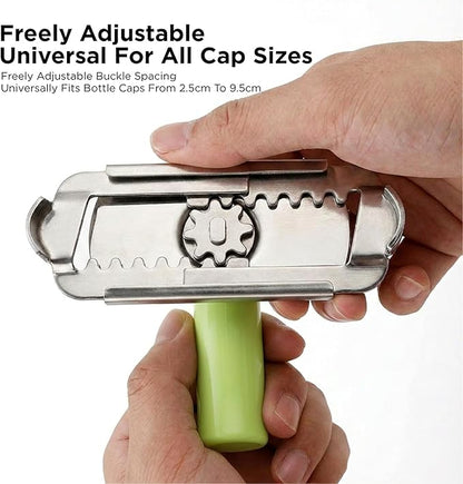 2Pcs Adjustable Jar Opener, Stainless Steel Labor-Saving Can Opener - Image 2