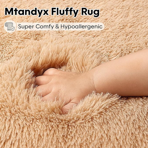 8x10 Area Rugs Living Room, Non-Slip Upgraded Indoor Thick Soft Rug, Modern - Image 2