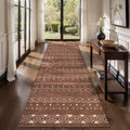 SERISSA Hallway Runner Rug, Soft Low-Pile Geometric Indoor Long Carpet by SERISSAHomeDecorCollection