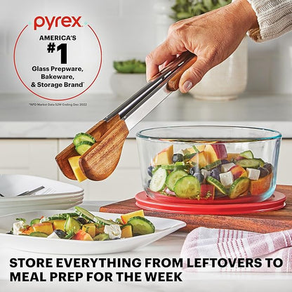 Pyrex Simply Store Glass Food Storage Containers Set, Meal Prep Containers - Image 5