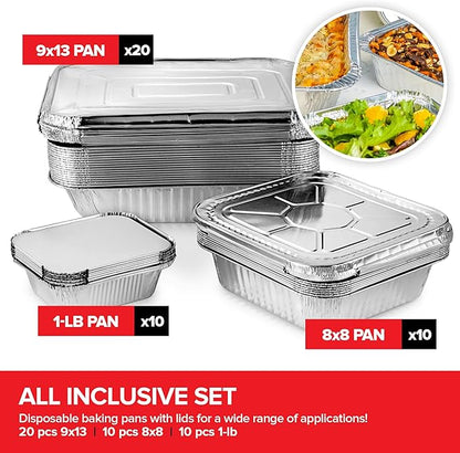 Stock Your Home Disposable Foil Pans - Image 2