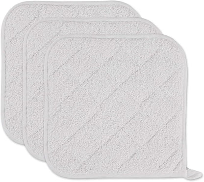 DII Basic Terry Collection Quilted 100% Cotton, 3 Piece by DII