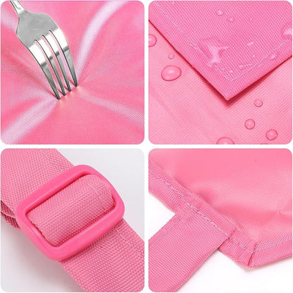 2 Pack Waterproof Rubber Vinyl Apron 40 Inch Chef Aprons - Image 5