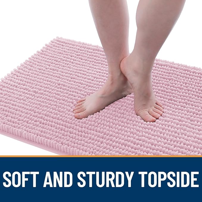 OLANLY Dog Door Mat for Muddy Paws 24x16, Ultra Absorbent Chenille Mud Doormat - Image 3