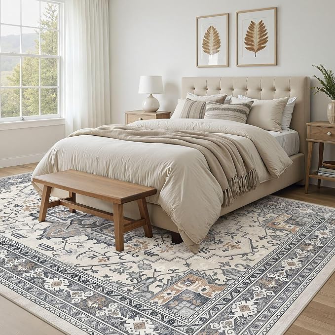 UERMEI 10x14 Area Rug Living Room Rugs - Image 3
