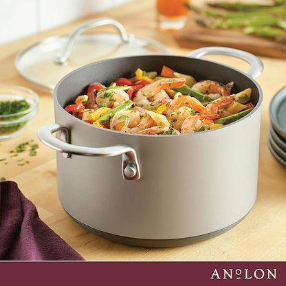 Anolon Achieve Hard Anodized Nonstick Saucepot - Image 7