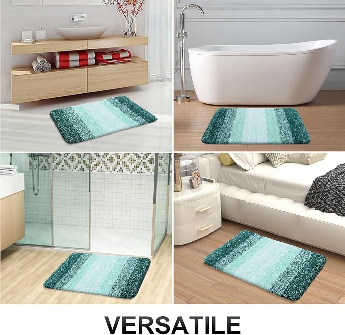 OLANLY Large Bathroom Rugs Mat 45x27, Extra Soft Absorbent Microfiber Bath Rugs - Image 7