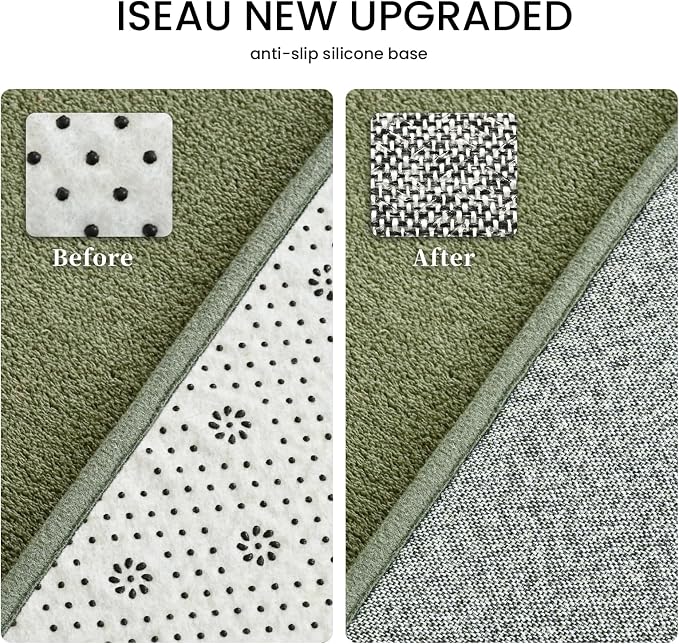ISEAU 3x5 Rug for Bedroom, Soft Memory Foam Carpet - Image 4