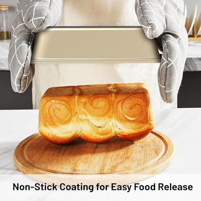 CasaCulina Baking Pans Set, 5-Piece Nonstick Bakeware Sets - Image 4