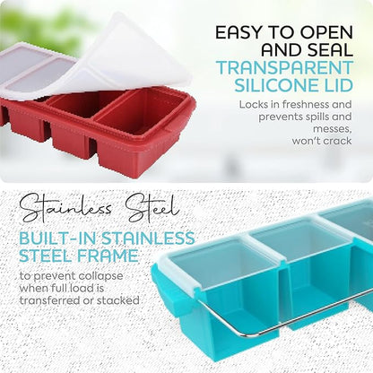 XOMOO Silicone Freezer Tray - Image 3