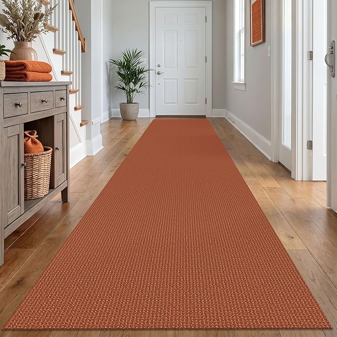 IOHOUZE Washable Exrea Long Hallway Runner Rug 3x14 Non Slip Rubber Backed by iOhouze