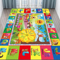 ABC Kids Play Rug, Non-Slip Classroom Carpet, soft low-pile surface, non-slip by Yongjoyalwaysstandsbyyou