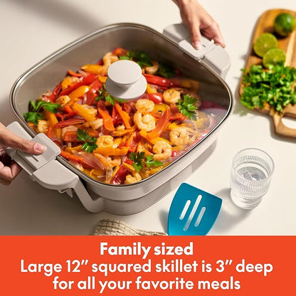 bella Make & Take Electric Skillet, Fits-anywhere™ kitchenware, EverGood™ - Image 3