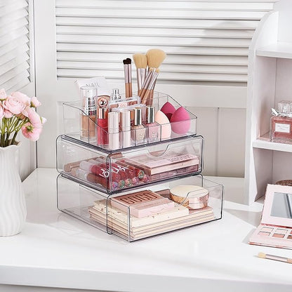 Vtopmart 3 Tier Clear Makeup Organizer - Image 5