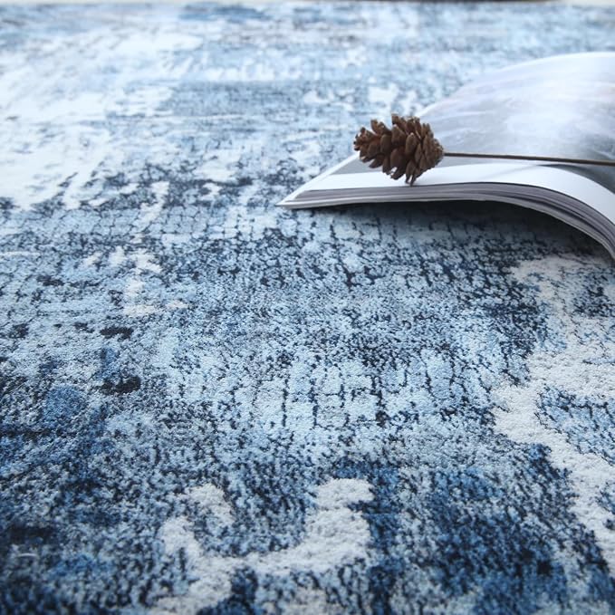 Rugcomf 8x10 Rug Washable Boho Rug Soft Large Area Rug Non-Slip Non-Shedding - Image 7
