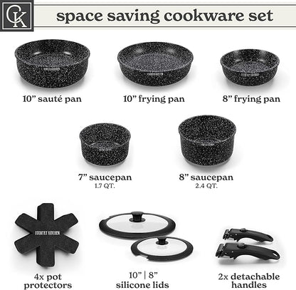 Country Kitchen Cookware Set - Image 3