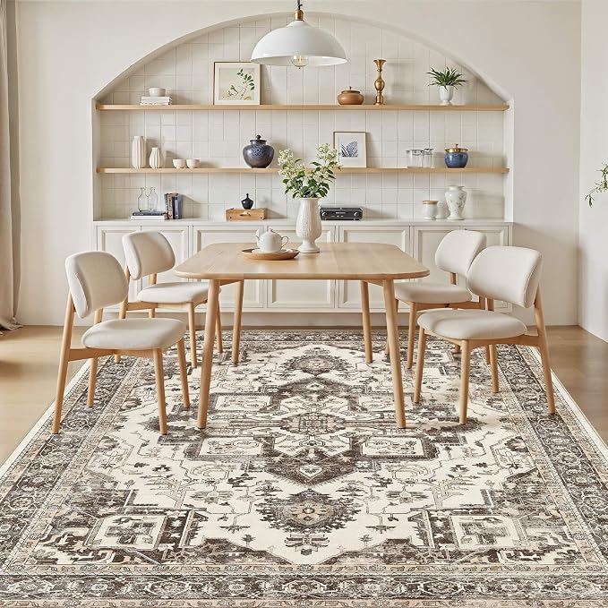 Washable 9x12 Area Rug for Living Room - Image 8