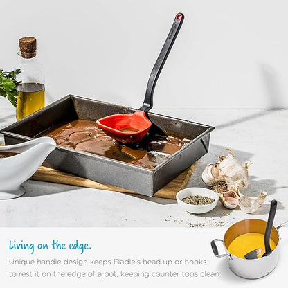 Dreamfarm Fladle Fold-Flat, Space-Saving Serving & Cooking Ladle Measures up to - Image 8
