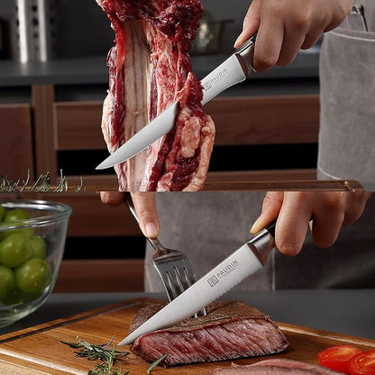 PAUDIN Knife Block Set, 15 Pieces Knife Set - Image 7