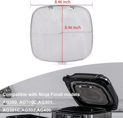 2PCS Stainless Steel Splatter Shield - Image 2